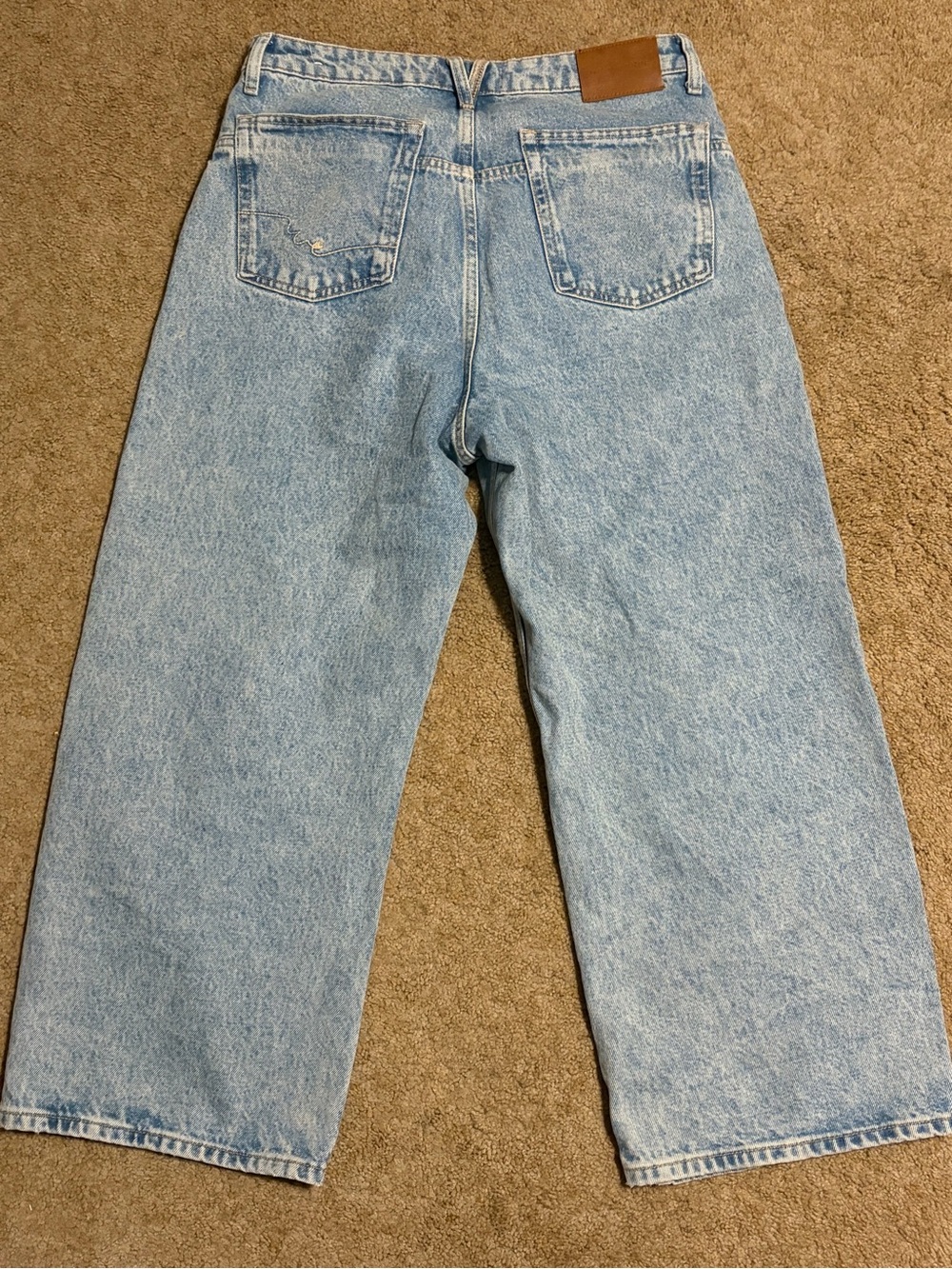 Free People We The Free Deep Trance Dropped Boyfriend Jeans Sweet dreams - Picture 4 of 4